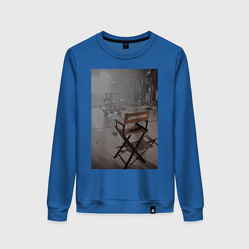 Женский свитшот Режисер / Синий – фото 1