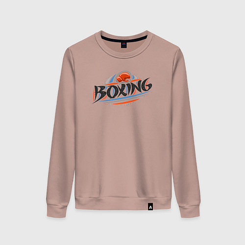 Женский свитшот Style boxing / Пыльно-розовый – фото 1