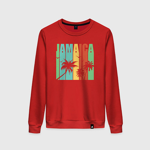 Женский свитшот Jamaica / Красный – фото 1