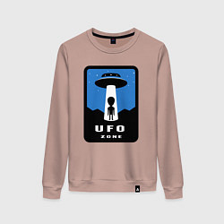 Женский свитшот НЛО зона