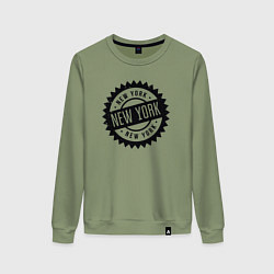 Женский свитшот Печать Нью-Йорка