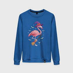 Женский свитшот Фламинго хэллоуин
