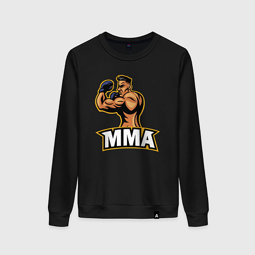 Женский свитшот Fighter MMA / Черный – фото 1