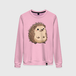 Женский свитшот Ёжик арт