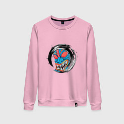 Свитшот хлопковый женский Идол, цвет: светло-розовый