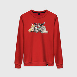 Женский свитшот Demon slayer player anime