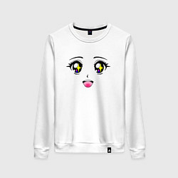 Женский свитшот Эмоция радость - восхищение