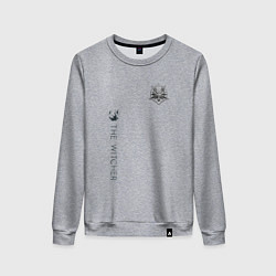 Женский свитшот The Witcher grey