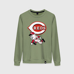 Женский свитшот Cincinnati reds baseball team - talisman