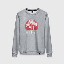 Женский свитшот Miami ocean drive