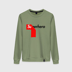 Женский свитшот Супергерой