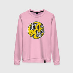 Женский свитшот Smile skull