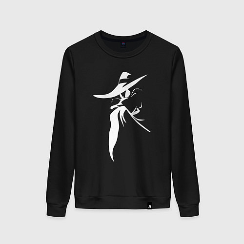 Женский свитшот Черный плащ / Черный – фото 1