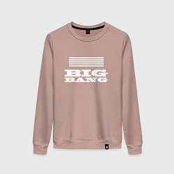 Женский свитшот Big bang лого