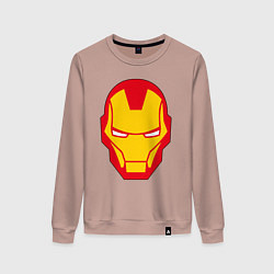 Женский свитшот Iron man logo