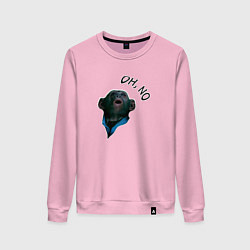 Женский свитшот Oh, no monkey