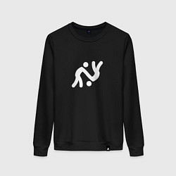 Женский свитшот Бесконечный человек знак