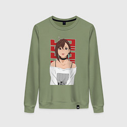 Женский свитшот Дандадан: Момо