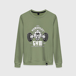 Женский свитшот Lord humungus - gym workout