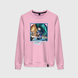 Женский свитшот Рысь Ландау