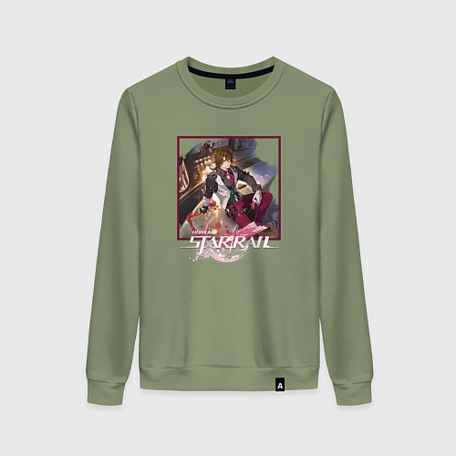 Женский свитшот Галлахер / Авокадо – фото 1