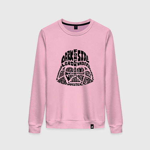 Женский свитшот Dark side / Светло-розовый – фото 1
