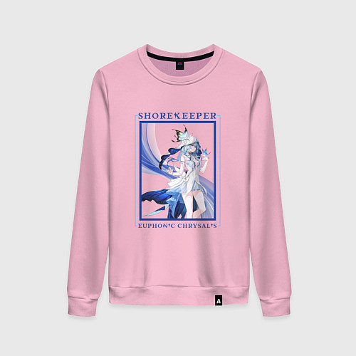 Женский свитшот Shorekeeper Euphonic Chrysalis / Светло-розовый – фото 1