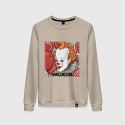 Женский свитшот Пиксельный Пеннивайз