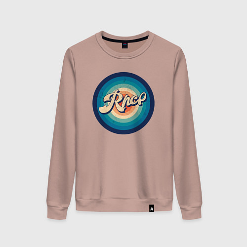 Женский свитшот RHCP music / Пыльно-розовый – фото 1