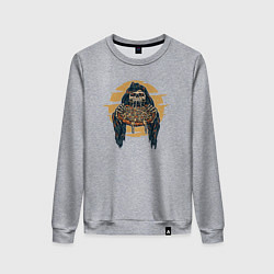 Женский свитшот Пицца смерти