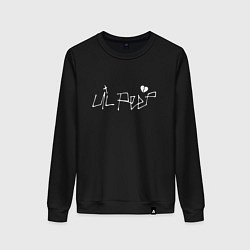 Женский свитшот Lil Peep playlist bill 2