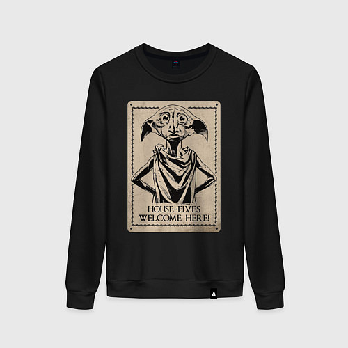 Женский свитшот Dobby / Черный – фото 1
