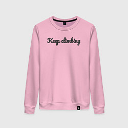 Женский свитшот Безумный горный