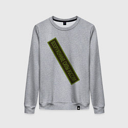 Женский свитшот Вооружённые силы - шеврон