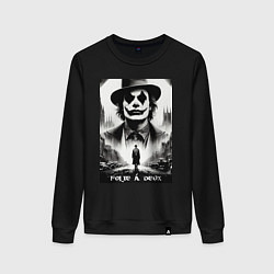 Женский свитшот Movie Joker - folie a deux meme