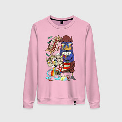 Женский свитшот Flapjack - rainbow