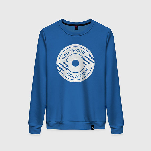 Женский свитшот USA Hollywood / Синий – фото 1