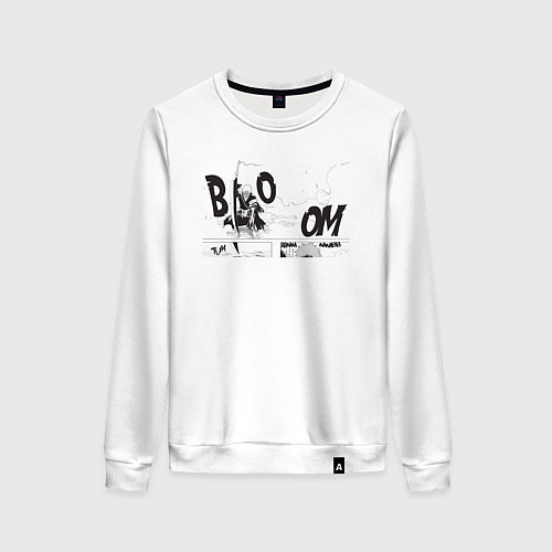 Женский свитшот Блич главный герой / Белый – фото 1