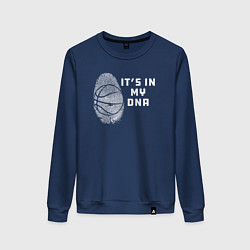 Женский свитшот Баскетбол в моей днк