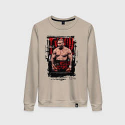 Женский свитшот Майк Тайсон мировой бокс