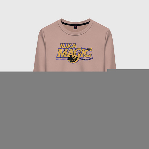 Женский свитшот Luka magic basketball / Пыльно-розовый – фото 1