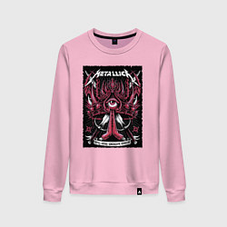 Женский свитшот Metallica - royal arena Denmark