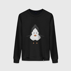 Женский свитшот Cartoon penguin character