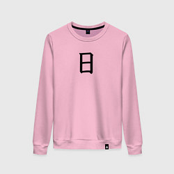 Женский свитшот Воскресенье японским иероглифом