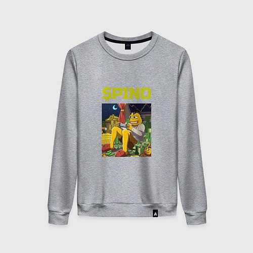 Женский свитшот Pino трейдер / Меланж – фото 1