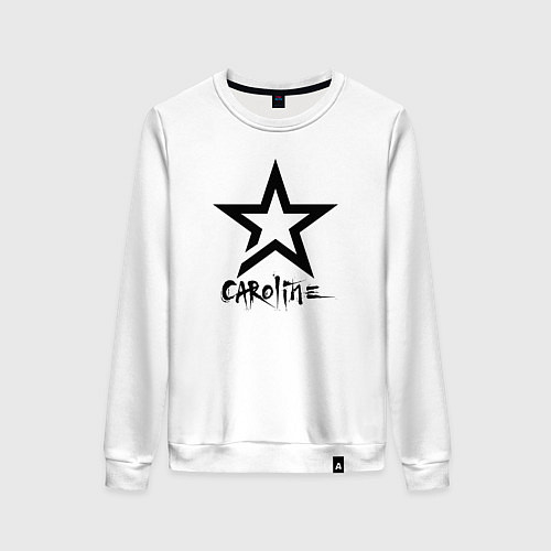 Женский свитшот Caroline - star / Белый – фото 1