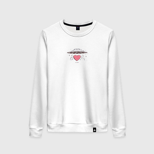 Женский свитшот Invasion / Белый – фото 1