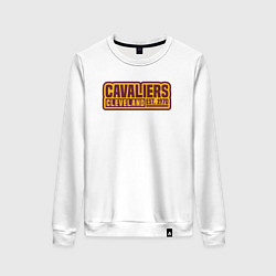 Свитшот хлопковый женский 1970 Cleveland, цвет: белый