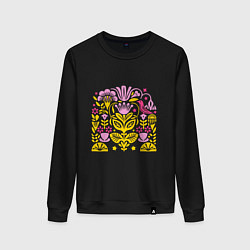 Женский свитшот Абстракция с птицей