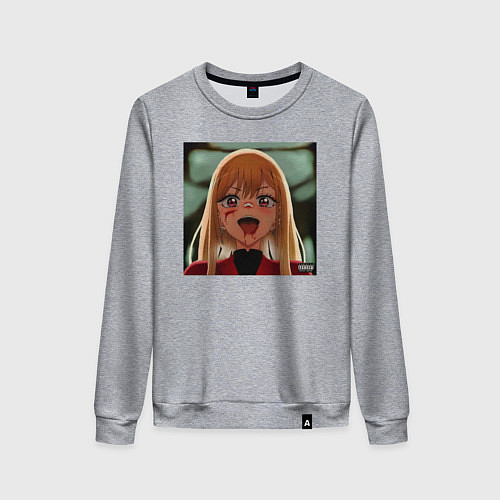 Женский свитшот Аниме афтер хаус / Меланж – фото 1